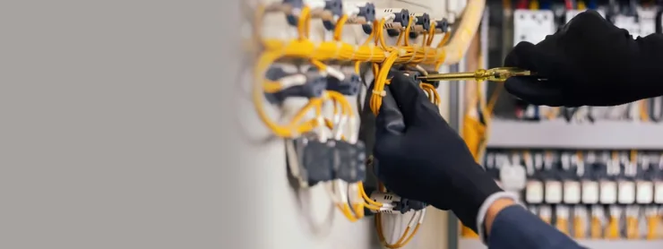 Professional electrical installation work
